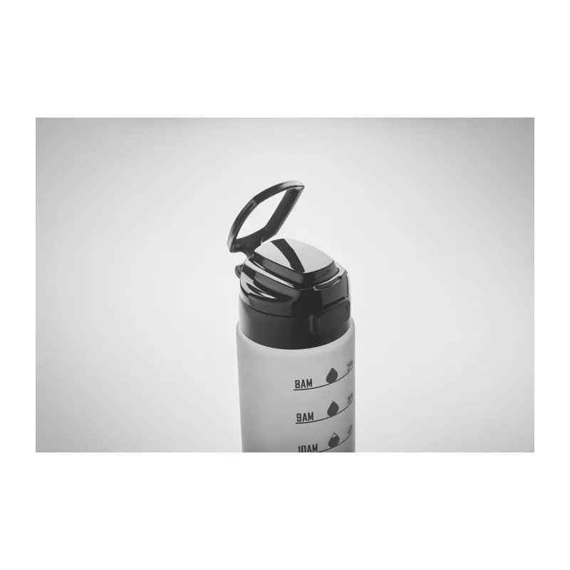 Butelka sportowa z RPET 1000 ml LEVEL - Bialy (MO2409-06)