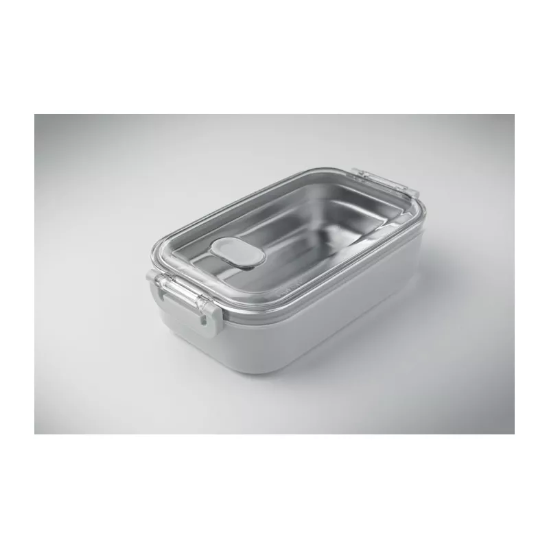 Lunchbox z PP ze stalowym wkładem 750 ml HOAGIE - Szary (MO2770-07)