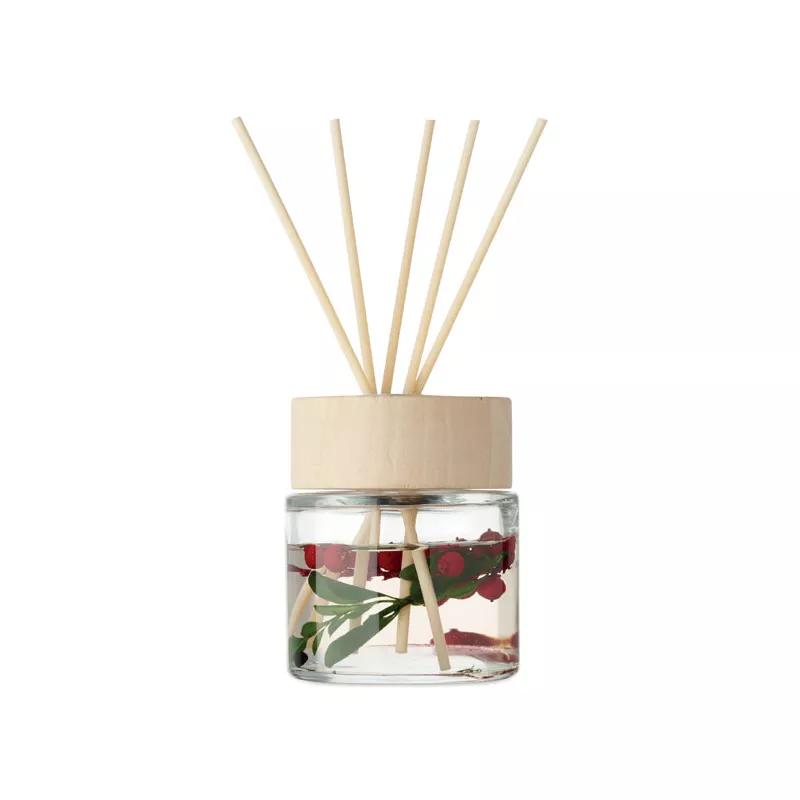Dyfuzor zapachowy wanilia 100 ml z patyczkami MAGNOLIA - Przezroczysty (MO2703-22)