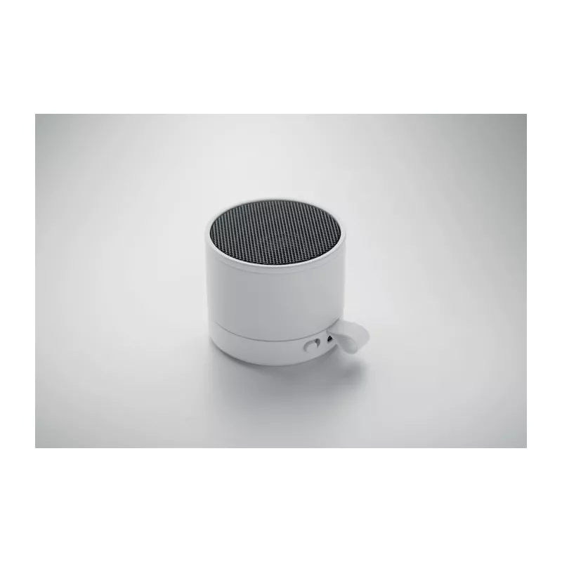 Głośnik bezprzewodowy w metalowej obudowie 3W RECAR - Bialy (MO2800-06)