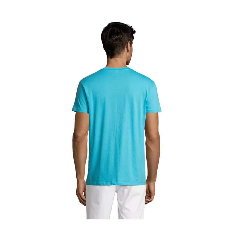 Koszulka unisex bawełniana 150 g/m² Sol's REGENT - Niebieski Atol (S11380-AL)
