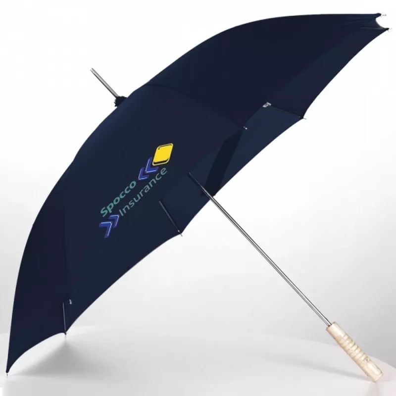 Parasol automatyczny Ø100 cm LE MANS - granatowy (508644)