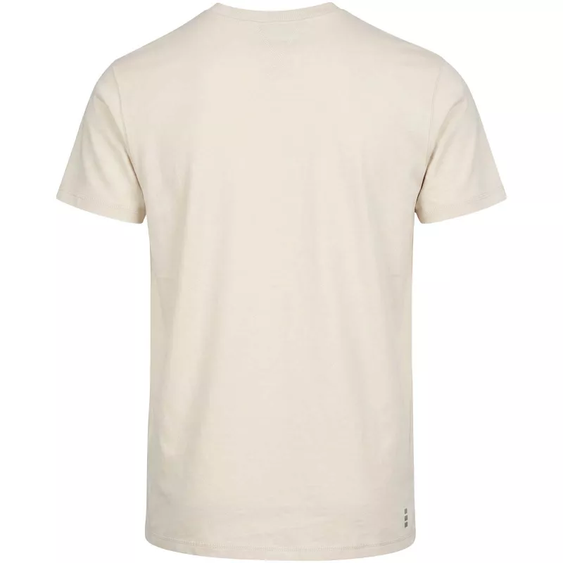 Balfour organiczna koszulka unisex o gramaturze 200 g/m² z krótkim rękawem i certyfikatem OCS - Sandstone (39557-SANDSTON)