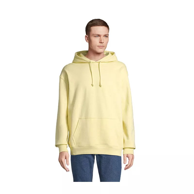 Bluza unisex z kapturem 280 g/m² Sol's CONDOR - Jasno Żółty (S03815-LY)