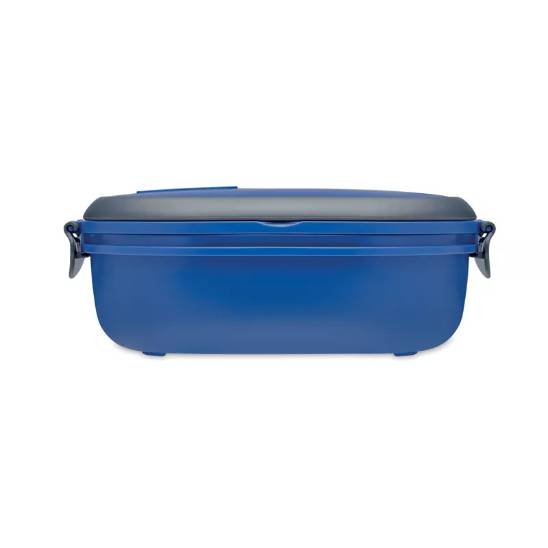 Lunchbox hermetyczny z PP 750 ml LUX LUNCH - Niebieski (MO9759-37)