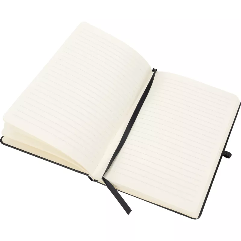 Notatnik A5 w linie SCARLETT - czarny (2763603)