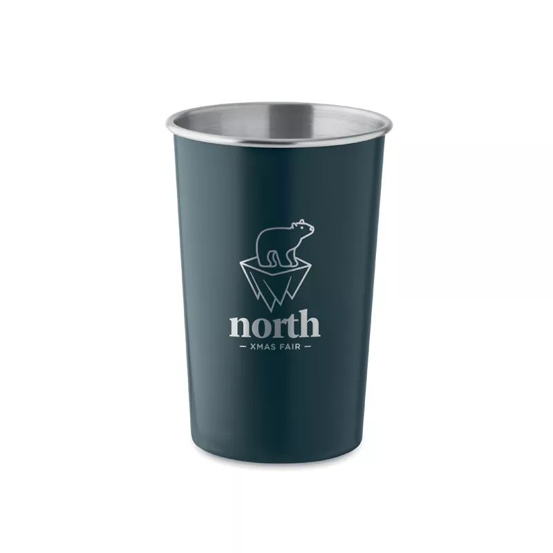 Kubek ze stali nierdzewnej z recyklingu 350 ml FJARD - Francuski Granat (MO2063-85)