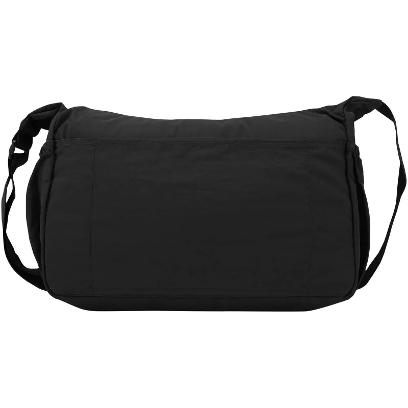 Calli - torba na laptopa o przekątnej 13 cali wykonaa z recyklingowanego nylonu z certyfikatem GRS - Czarny (12081090)