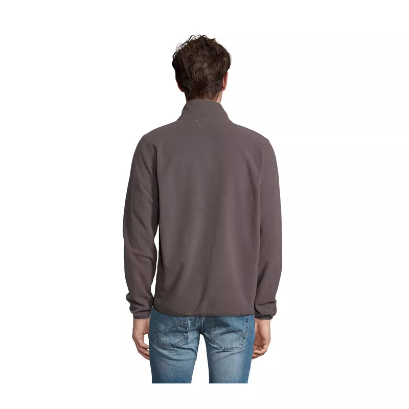Polar męski RPET 280 g/m² Sol's FACTOR MEN - Szarość Węgla Drzewnego (S03823-CR)