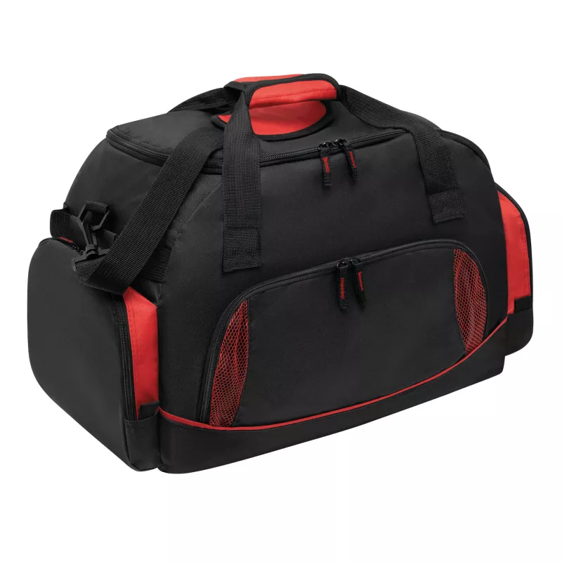 Torba sportowa DOME - czarny, czerwony (56-0208563)