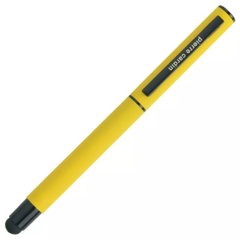 Pióro kulkowe touch pen soft touch CELEBRATION Pierre Cardin - żółty (B0300600IP308)