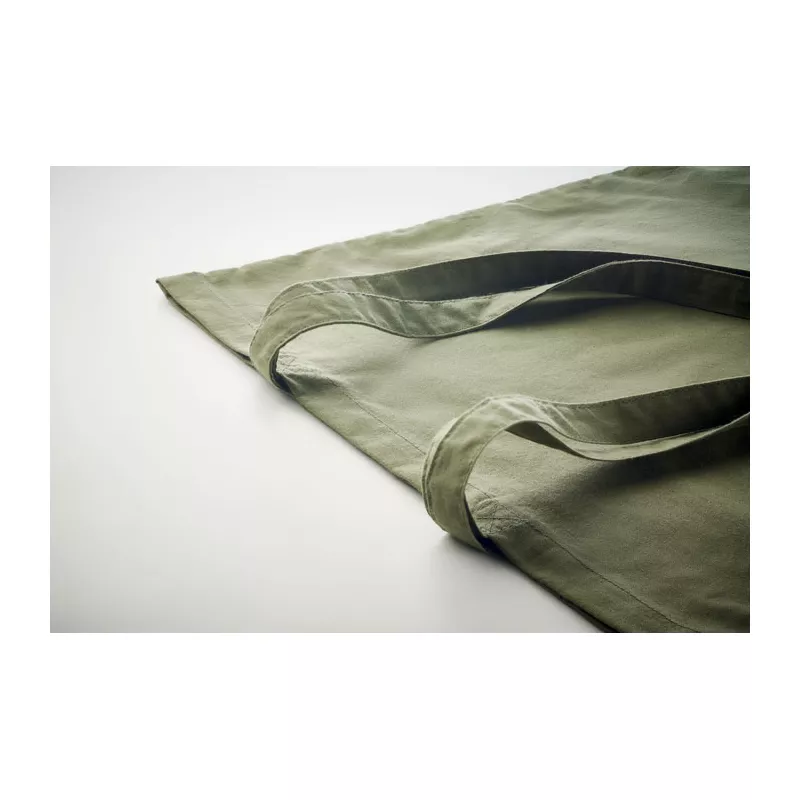 Torba z bawełny organicznej 140 g/m² ZIMDE COLOUR - Zielony (MO6189-09)