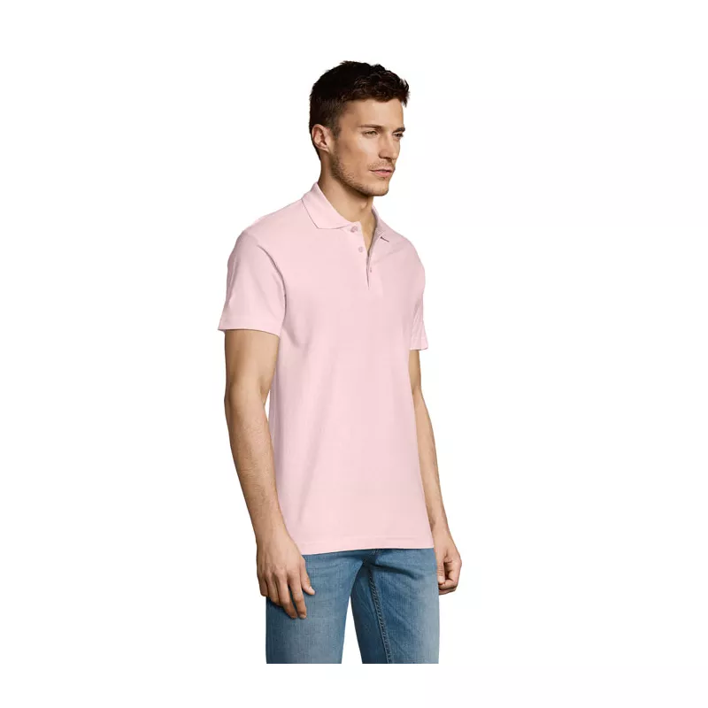 Koszulka polo męska piqué 170 g/m² Sol's SUMMER II - Różowy (S11342-PK)
