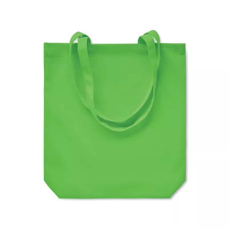 Torba bawełniana na zakupy 270 g/m² RASSA COLOURED - Limonka (MO6442-48)