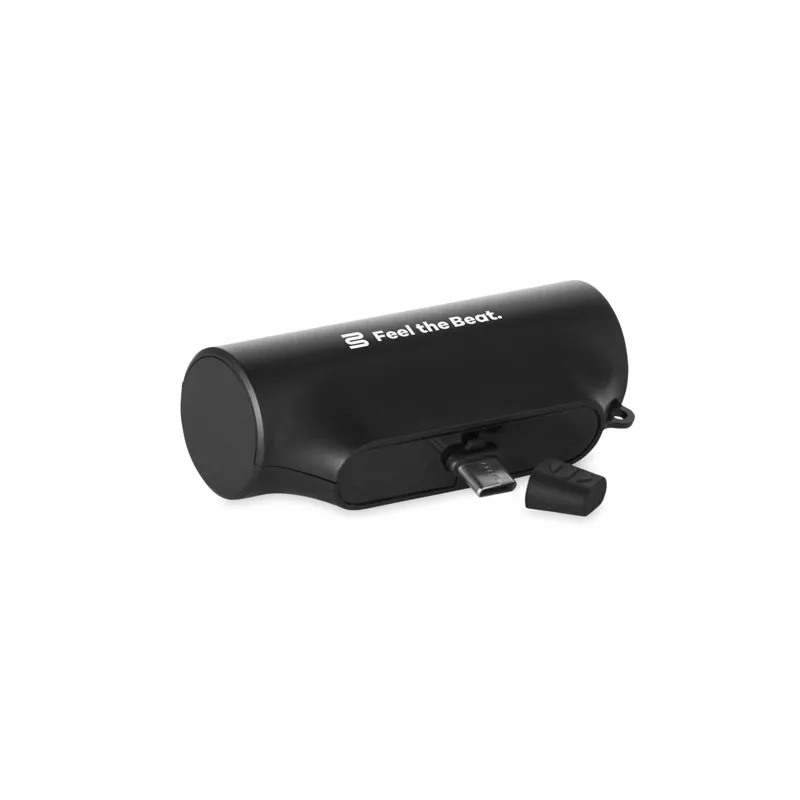 Powerbank z podstawką 5000 mAh PD 20W POWERKAU - Czarny (MO2967-03)