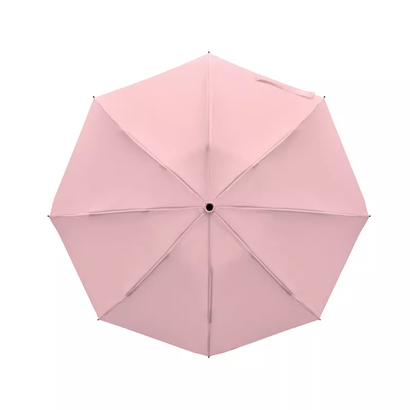 Parasol odwrotny składany 23" z RPET AGUMBE - Dziecięcy Róż (MO2925-11)