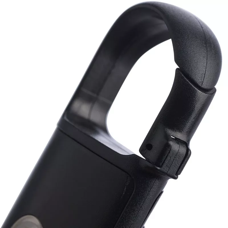 Brelok do kluczy, mini latarka - czarny (VA509-03)