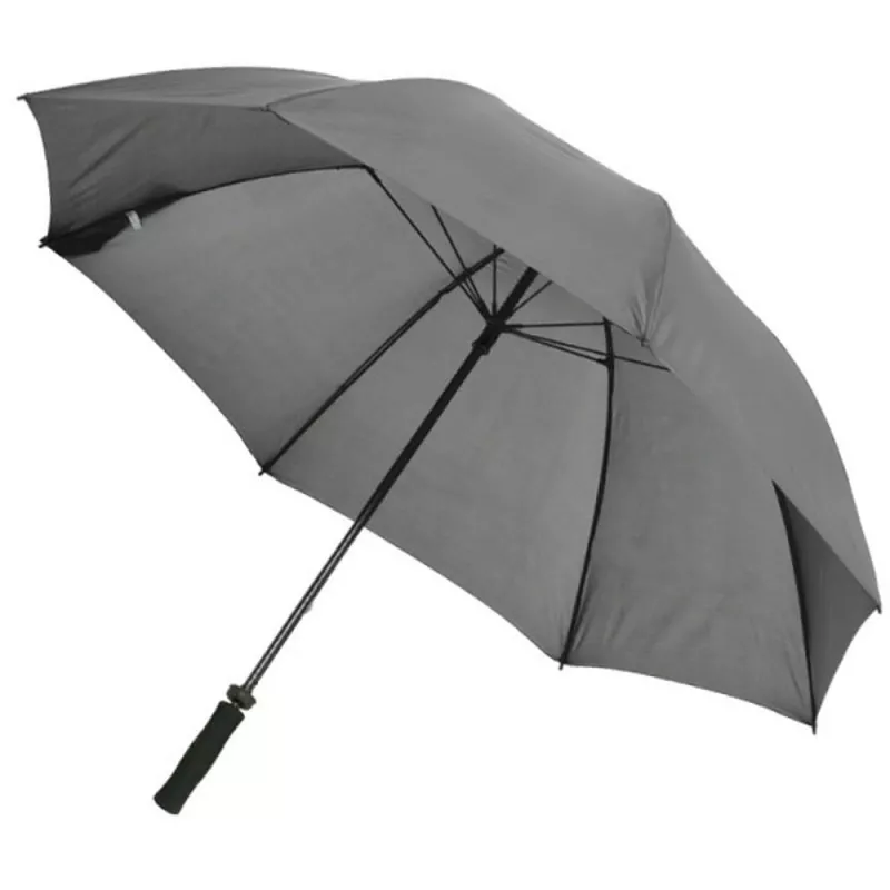 Parasol manualny XL Ø133 cm HURRICAN - szary (518707)