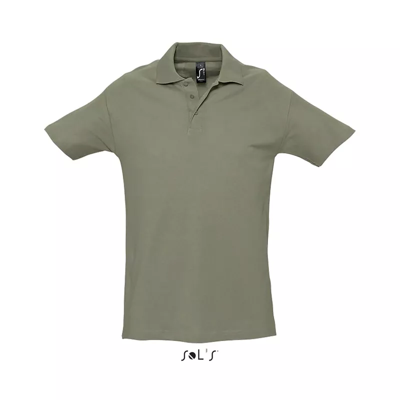 Koszulka polo męska piqué 210 g/m² Sol's SPRING II - Khaki (S11362-KH)
