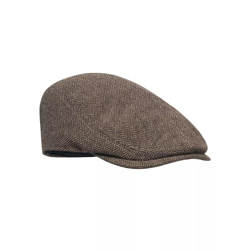 Czapka kaszkiet melanżowa 335 g/m² BLIND PEAK - Khaki (MO2966-39)