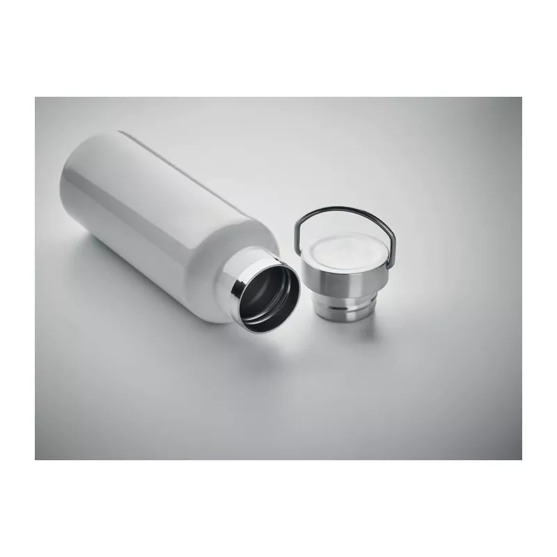 Butelka termiczna z recyklingu 500 ml FLORENCE - Bialy (MO2107-06)