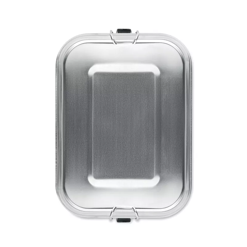 Lunchbox stalowy z przegródką 1200 ml SAO - Srebrny Mat (MO6671-16)