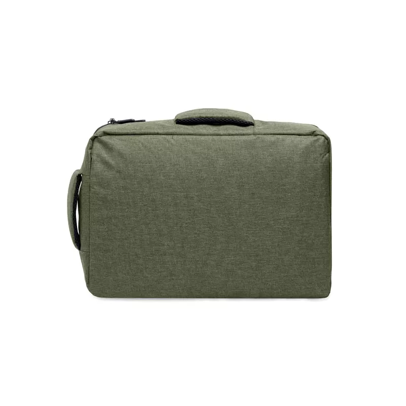 Plecak na laptop 15" z RPET LAUGAR - Zieleń Wojskowa (MO2305-49)