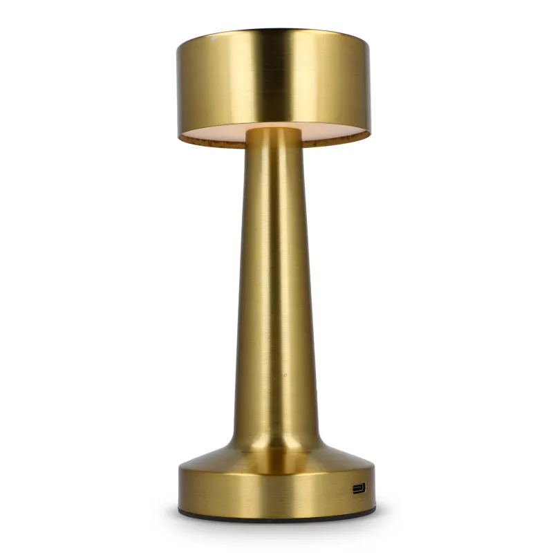 Lampa stołowa Lumo z 3 trybami świecenia i możliwością ściemniania - złoty (LT93354-N0006)