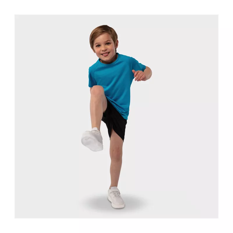 Koszulka sportowa dziecięca 140 g/m² Sol's SPORTY KIDS - Aqua (S01166-AQ)