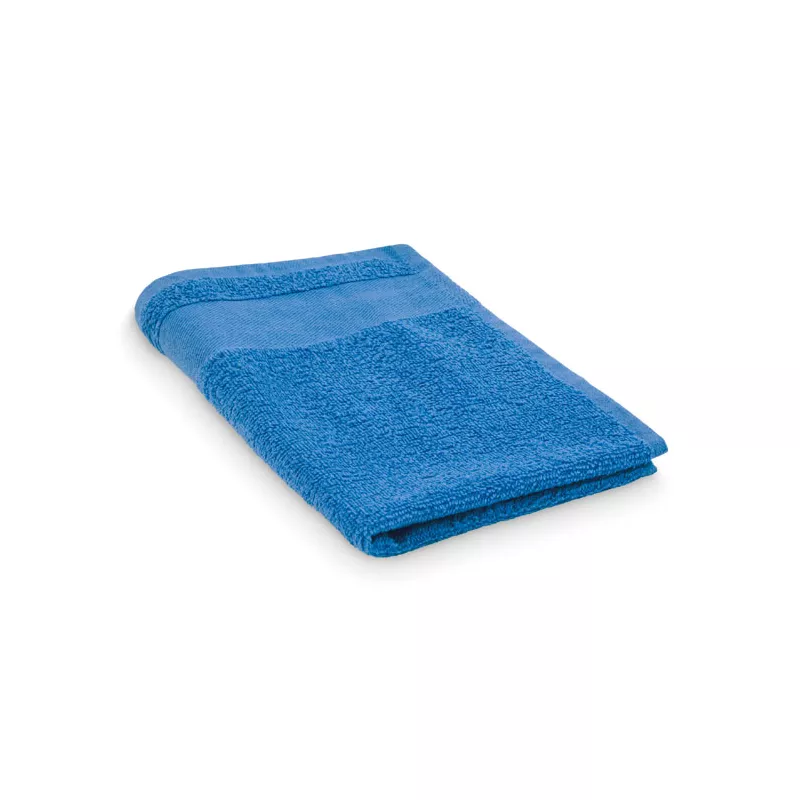 Ręcznik bawełniany 380 g/m² 30x50 cm ISLAND 30 - Niebieski (MO2764-37)