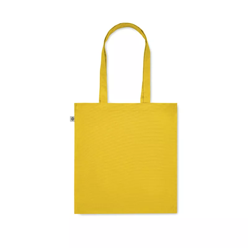 Torba z bawełny organicznej 220 g/m² BENTE COLOUR - Zólty (MO2197-08)