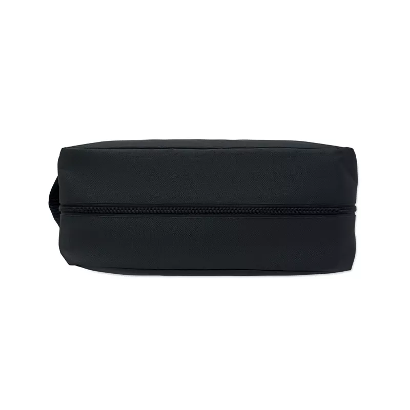 Worek na buty z RPET 600D z zamkiem SHOETOGO - Czarny (MO2977-03)