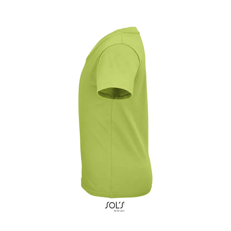 Koszulka organiczna 150 g/m² Sol's CRUSADER KIDS - Apple Green (S03580-AG)
