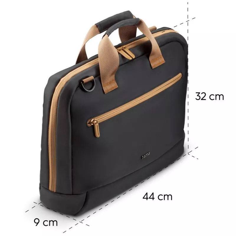 Torba na laptopa 15,6"-16,2" Hama Ultra Lightweight - czarny (VH044-03)
