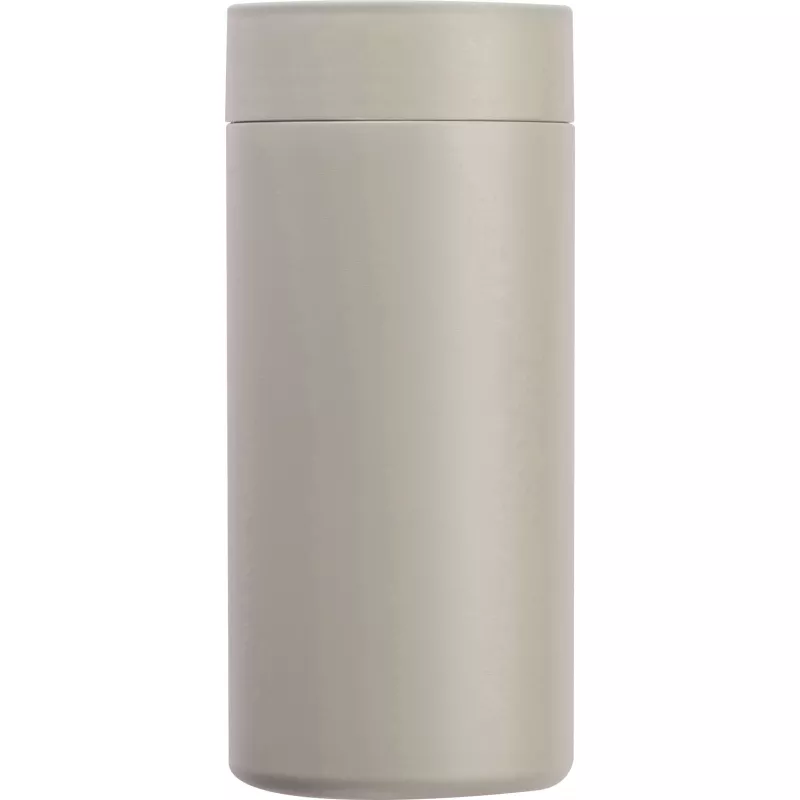 Kubek termiczny stalowy z recyklingu LE PORT MoLu 360 ml - beżowy (535313)