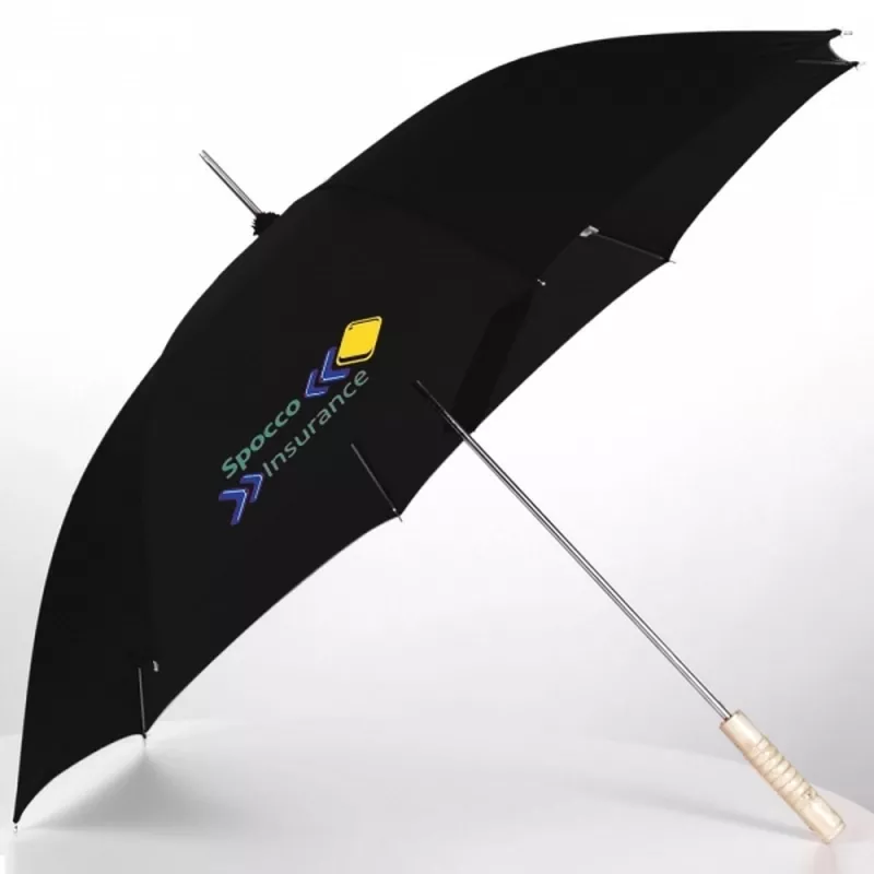 Parasol automatyczny Ø100 cm LE MANS - czarny (508603)