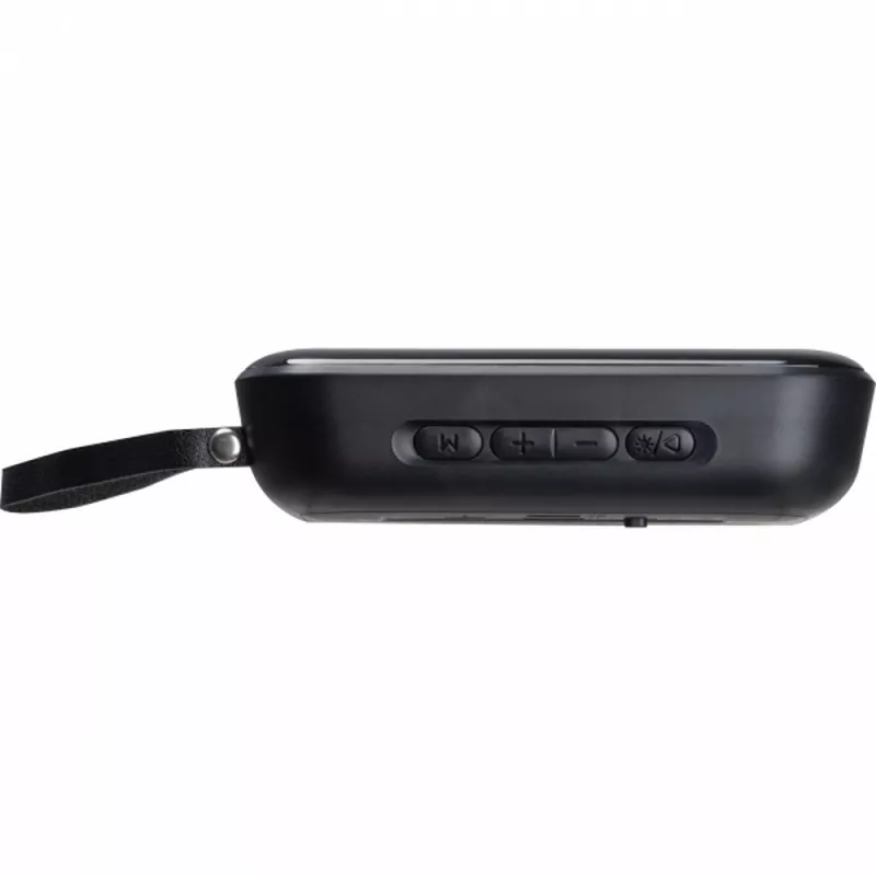Głośnik bluetooth podświetlany LED MIRELA - czarny (3524303)