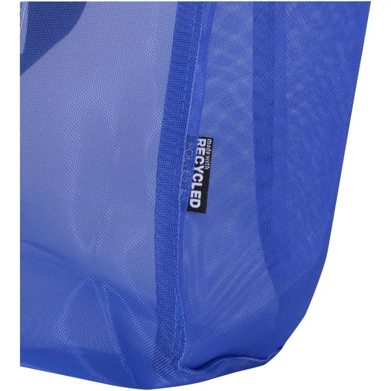 Mesh torba na zakupy 23 l z recyklingu z certyfikatem GRS - Błękit królewski (13013853)