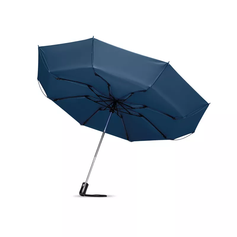 Parasol odwrotny 23" automatyczny DUNDEE FOLDABLE - Niebieski (MO9092-04)