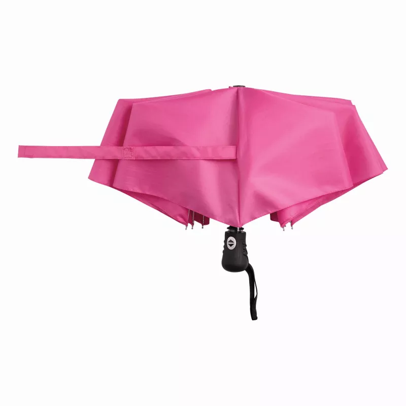 Automatyczny, wiatroodporny, kieszonkowy parasol BORA - ciemnoróżowy (56-0101282)