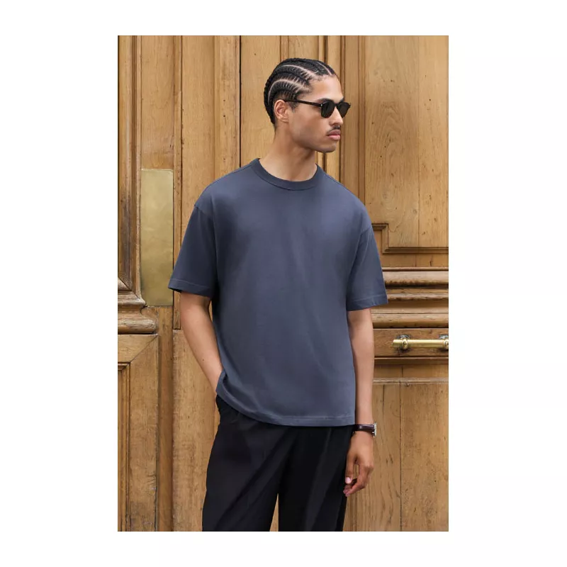 Koszulka męska oversize 180 g/m² Sol's BOXY MEN - Mysi Szary (S03806-MU)