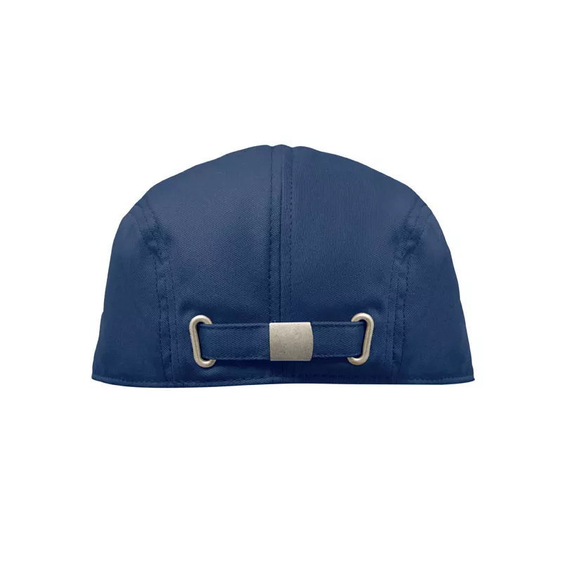 Czapka kaszkiet z bawełny twill 235 g/m² FLAT PEAK - Niebieski (MO2850-04)