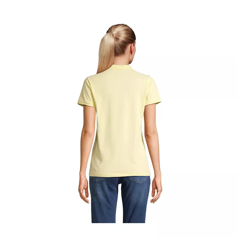 Polo damskie organiczne 170 g/m² Sol's PLANET WOMEN - Jasno Żółty (S03575-LY)
