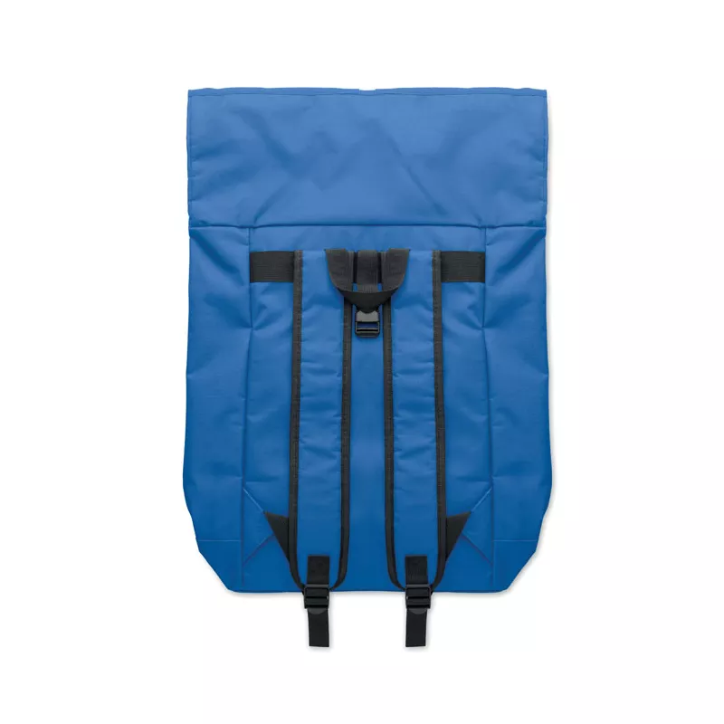 Plecak rolltop na laptop 15" z poliestru 600D IREA - Niebieski (MO2170-37)
