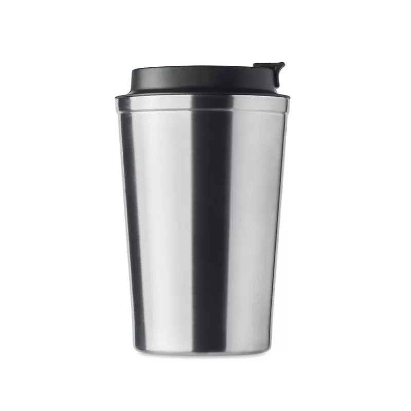 Kubek termiczny ze stali 350 ml BRACE - Srebrny Mat (MO6276-16)