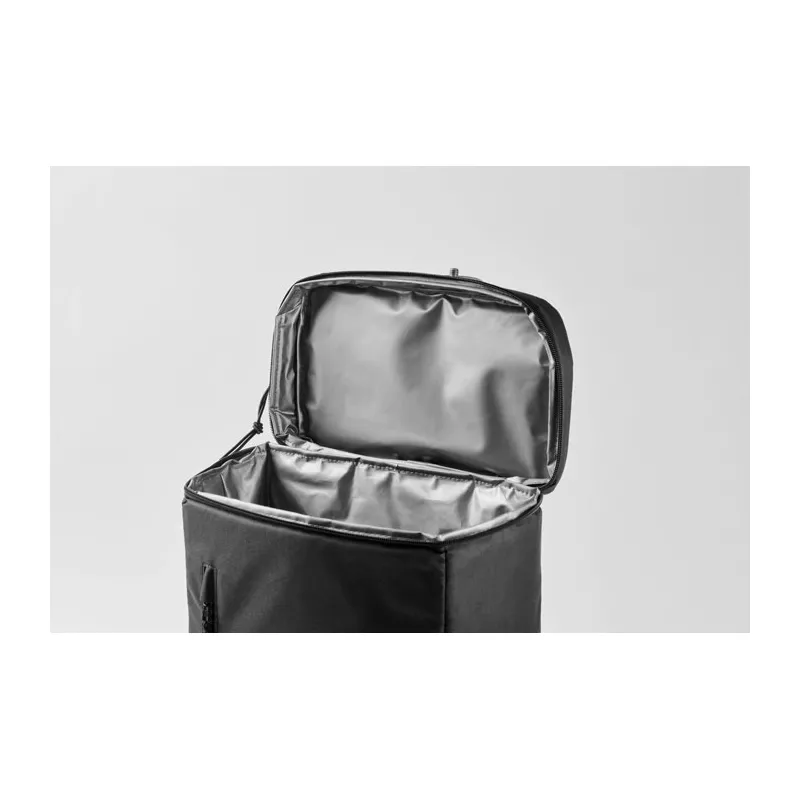 Plecak termiczny z RPET 600D 9 l MAFRIO - Czarny (MO2971-03)