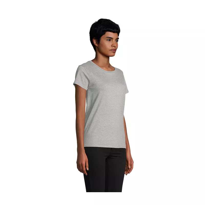 Koszulka organiczna 175 g/m² Sol's PIONEER WOMEN - Szary Melanż (S03579-GM)