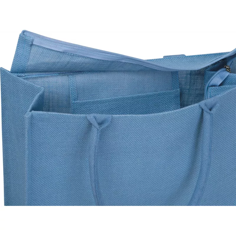 Torba jutowa WESTMINSTER - jasnoniebieski (557224)