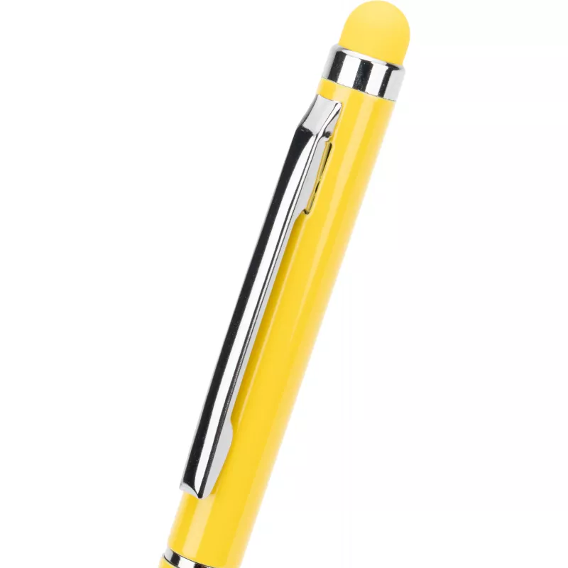 Długopis metalowy touch pen NEW ORLEANS - żółty (337808)