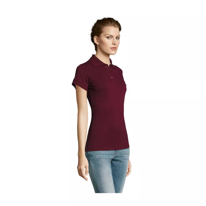 Koszulka polo damska 200 g/m² Sol's PRIME WOMEN - Burgundy (S00573-BG)